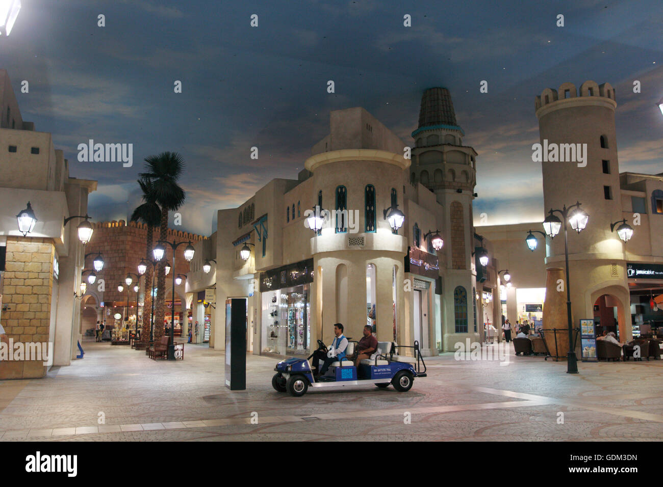 Tunisia court in Ibn battuta mall, Dubai, UAE Stock Photo Alamy