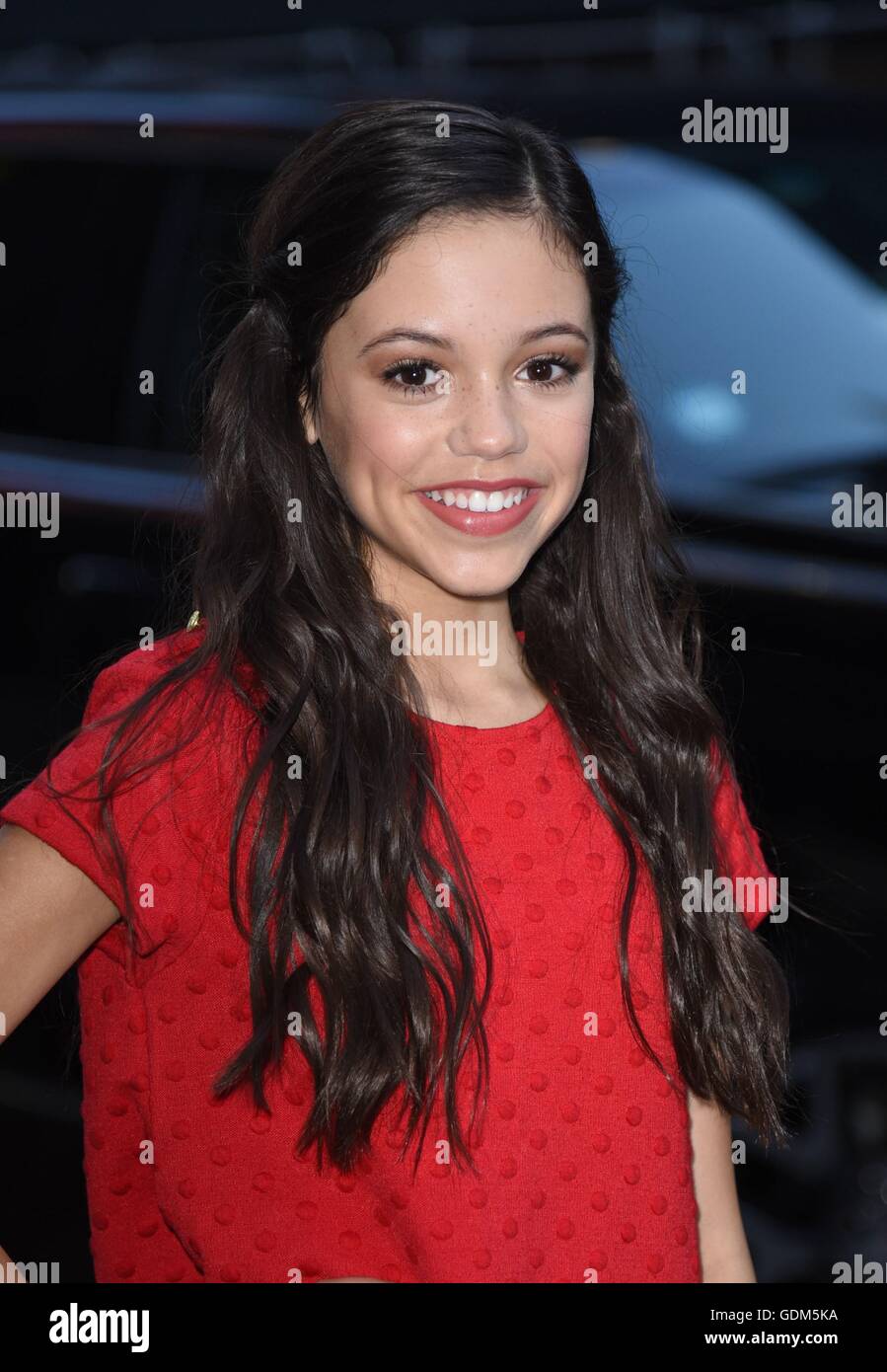 Jenna ortega celebrity candids mon paparazziec hi-res stock photography