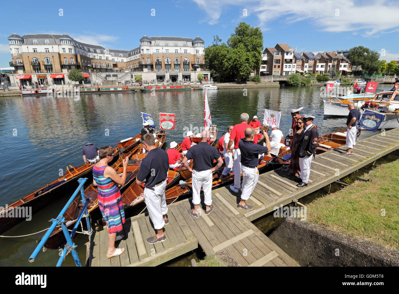 StainesUponThames, Surrey, UK. 18th July, 2016. On the First Day of