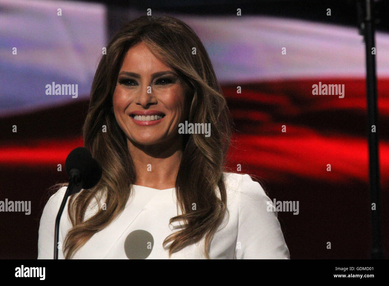 New York, New York, USA. 18th July, 2016. Day 1 of the Republican National Convention held at The Quicken Arena in Cleveland Ohio. © Bruce Cotler/Globe Photos/ZUMA Wire/Alamy Live News Stock Photo