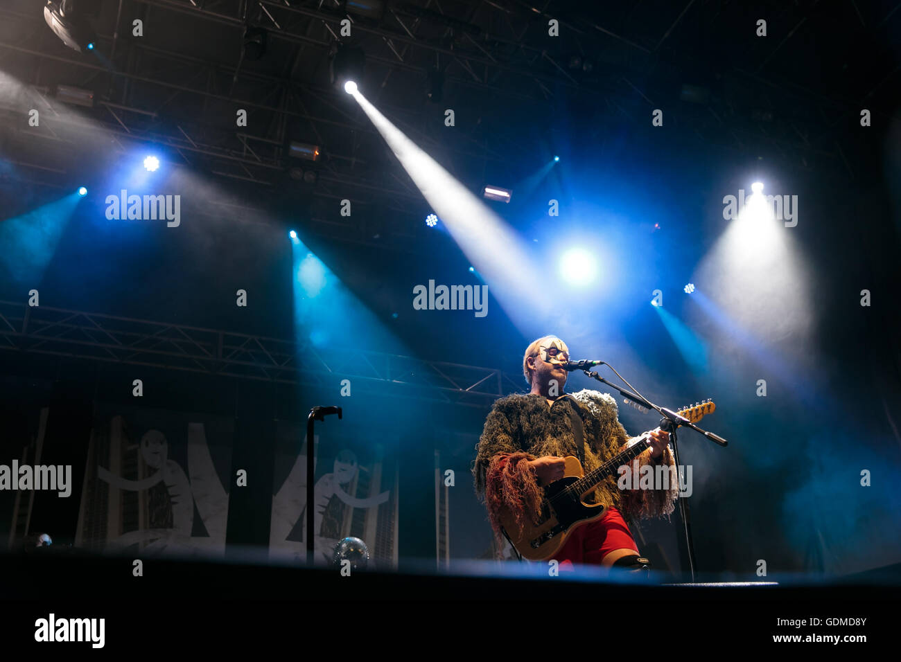 Turin, Italy. 18th July, 2016. tre allegri ragazzi morti perform live in Turin Credit:  Daniele Baldi Stock Photo