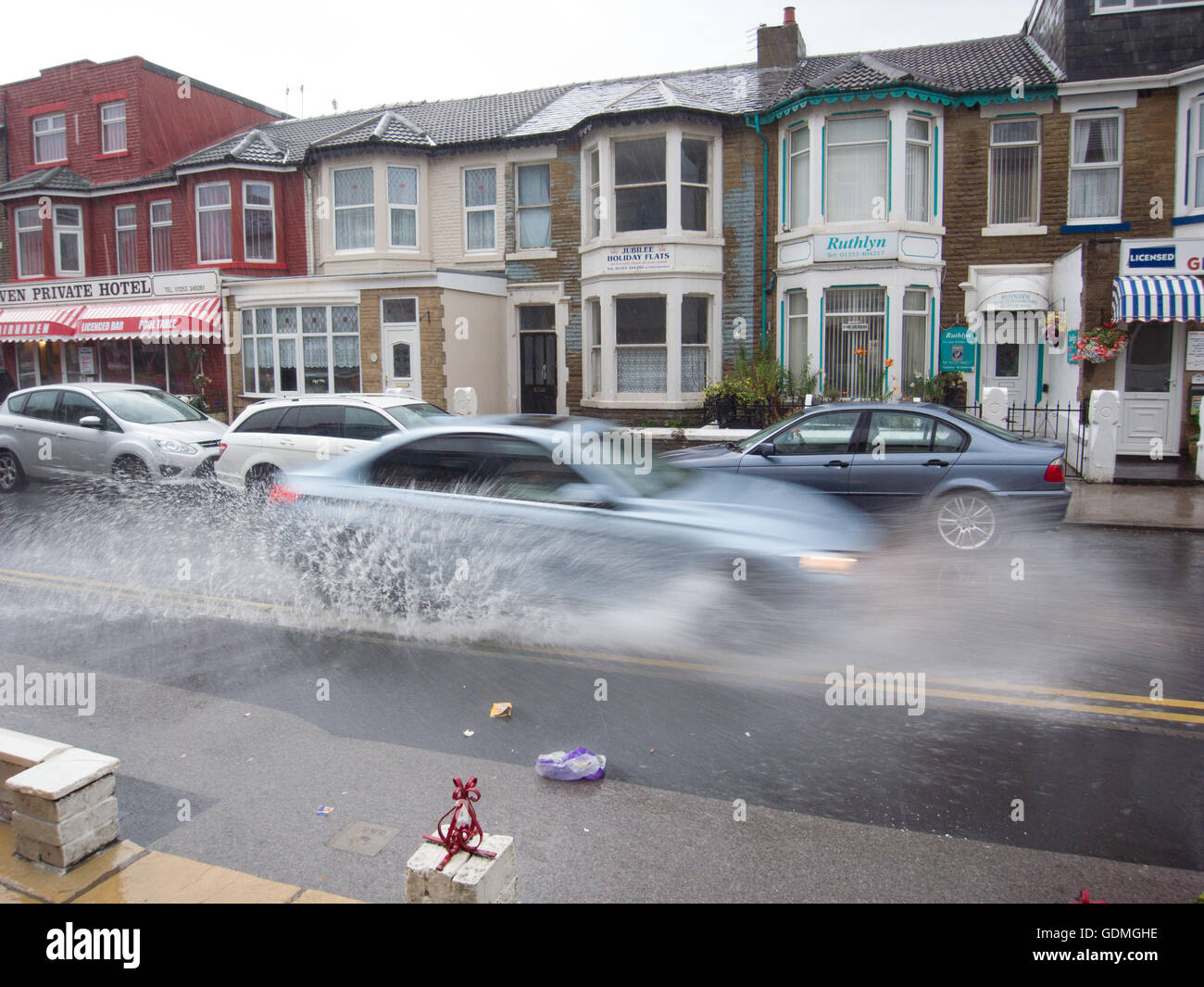 july weather for blackpool