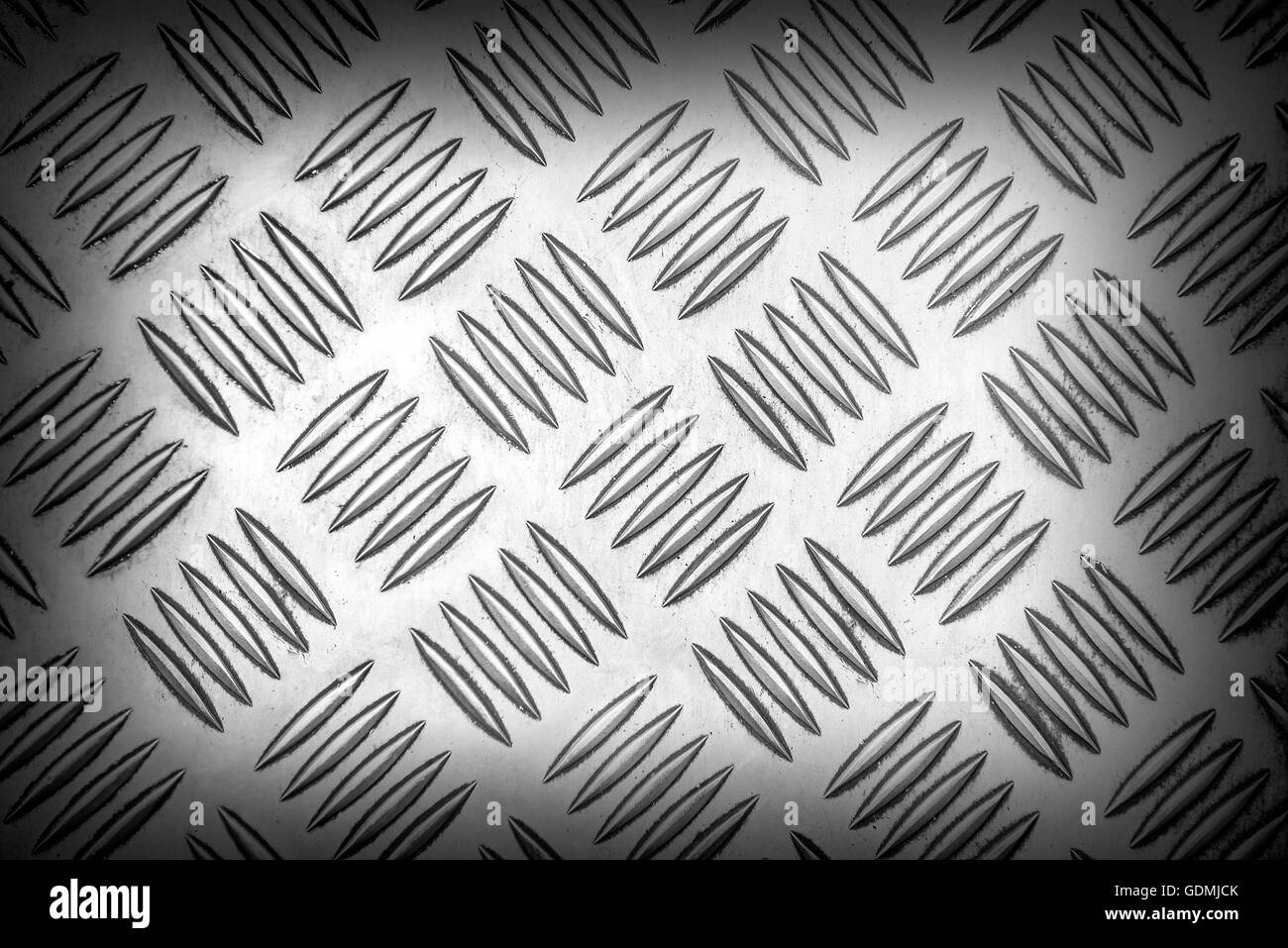 Industrial shiny metal silver list with rhombus shapes Stock Photo - Alamy