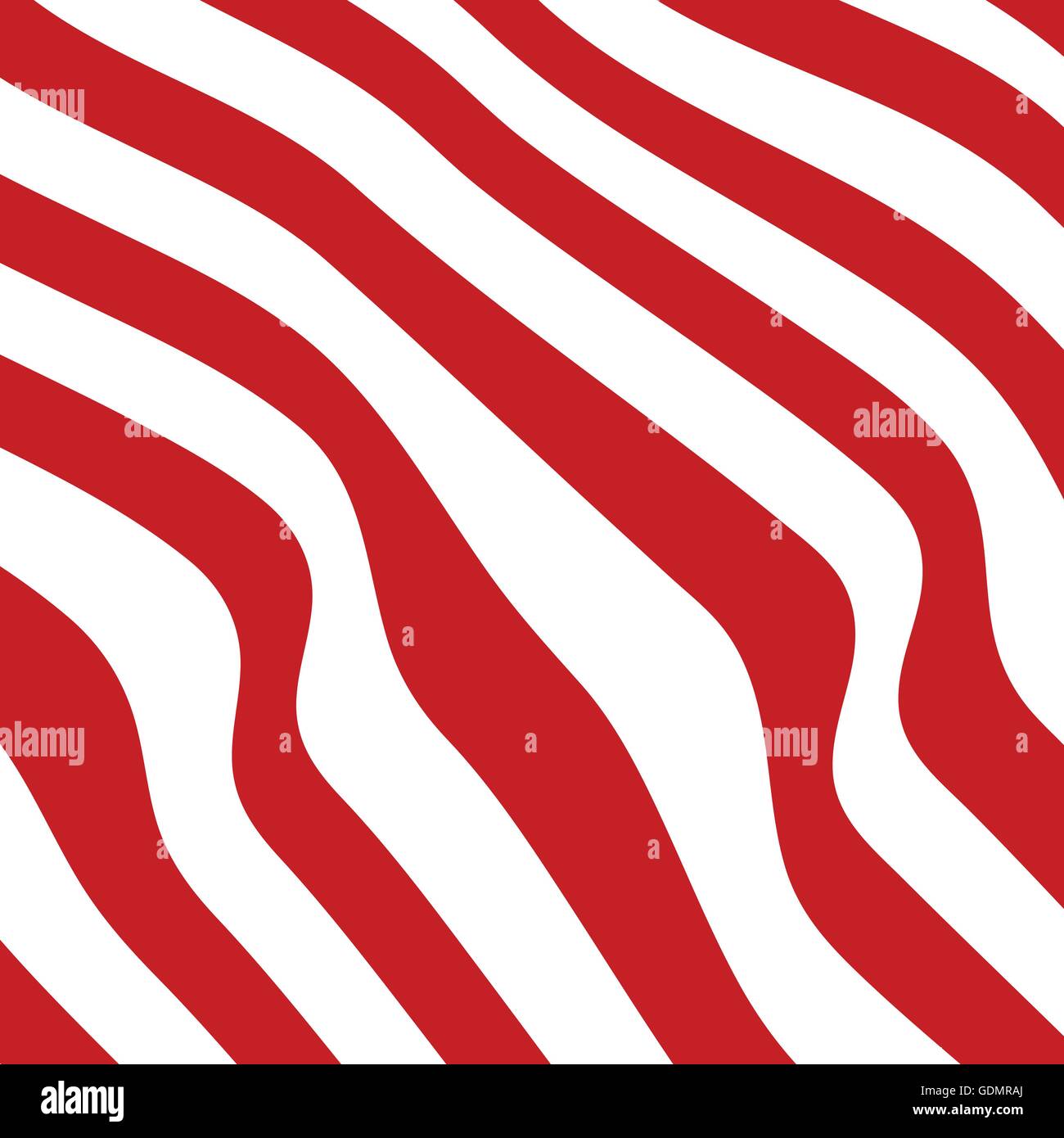 Striped abstract background. red and white zebra print. Vector ...