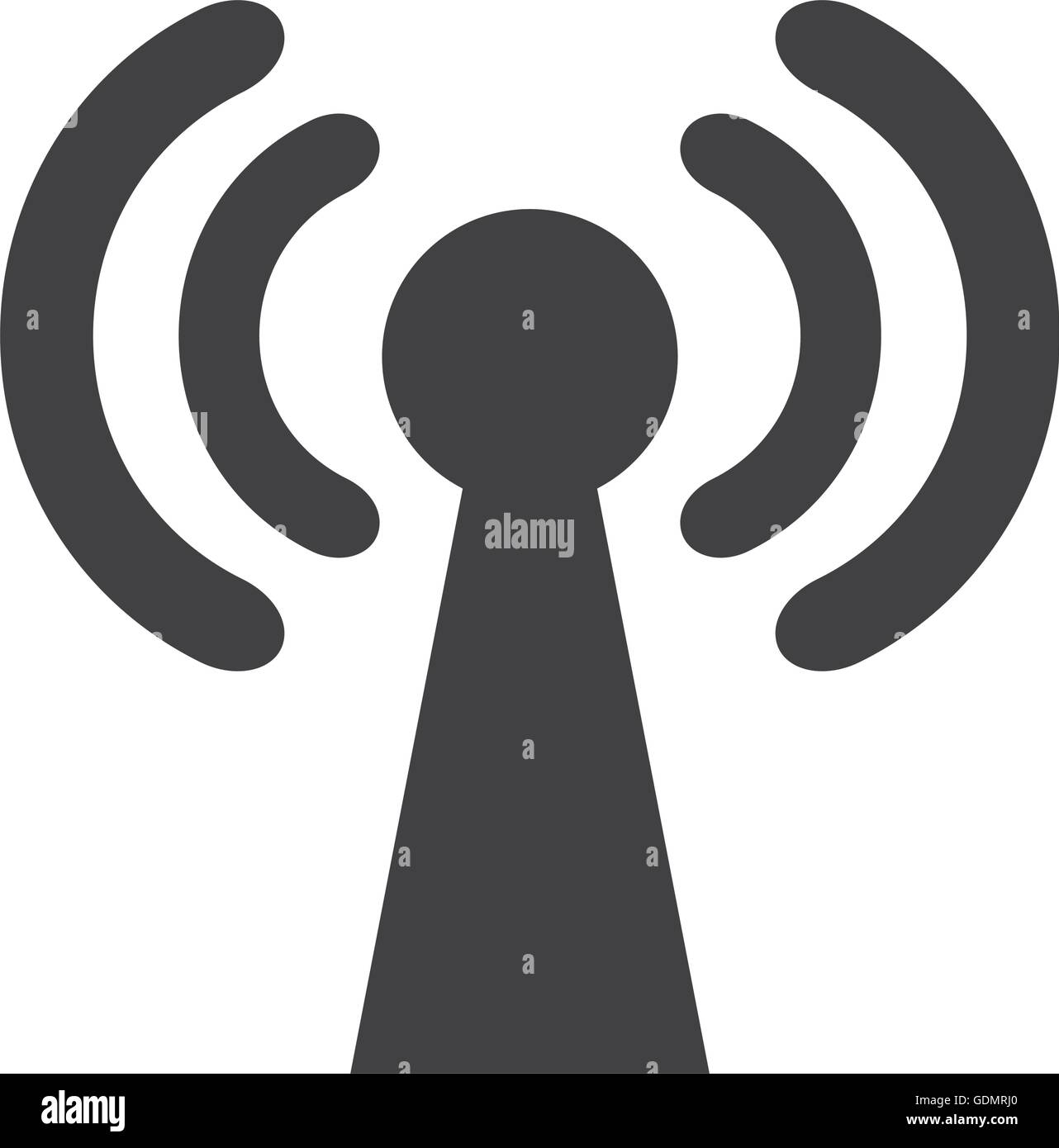 wifi waves signal icon stock vector art illustration vector image
