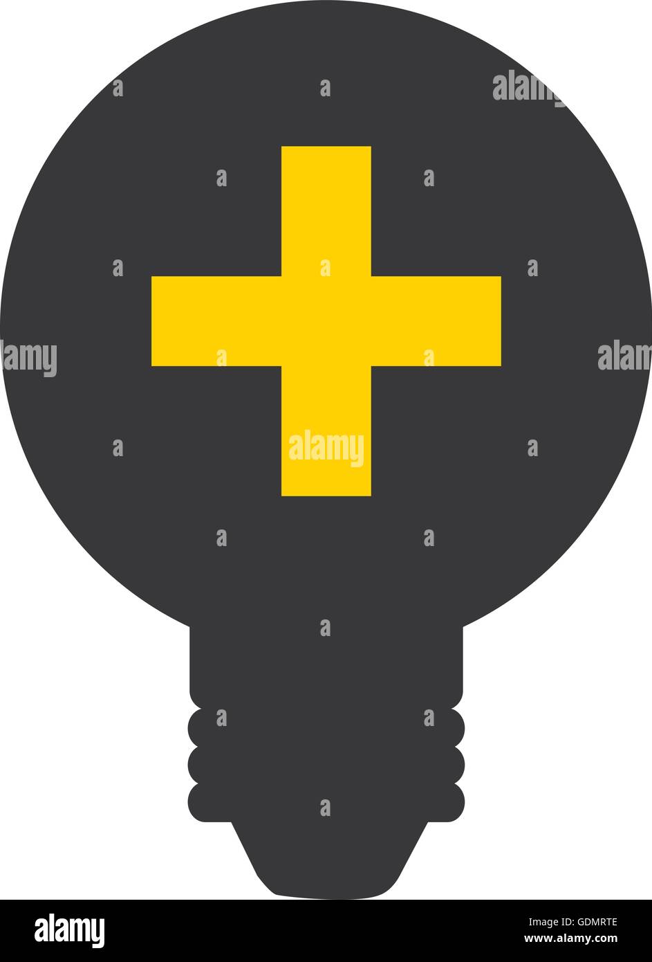 bulb light energy icon Stock Vector Image & Art - Alamy