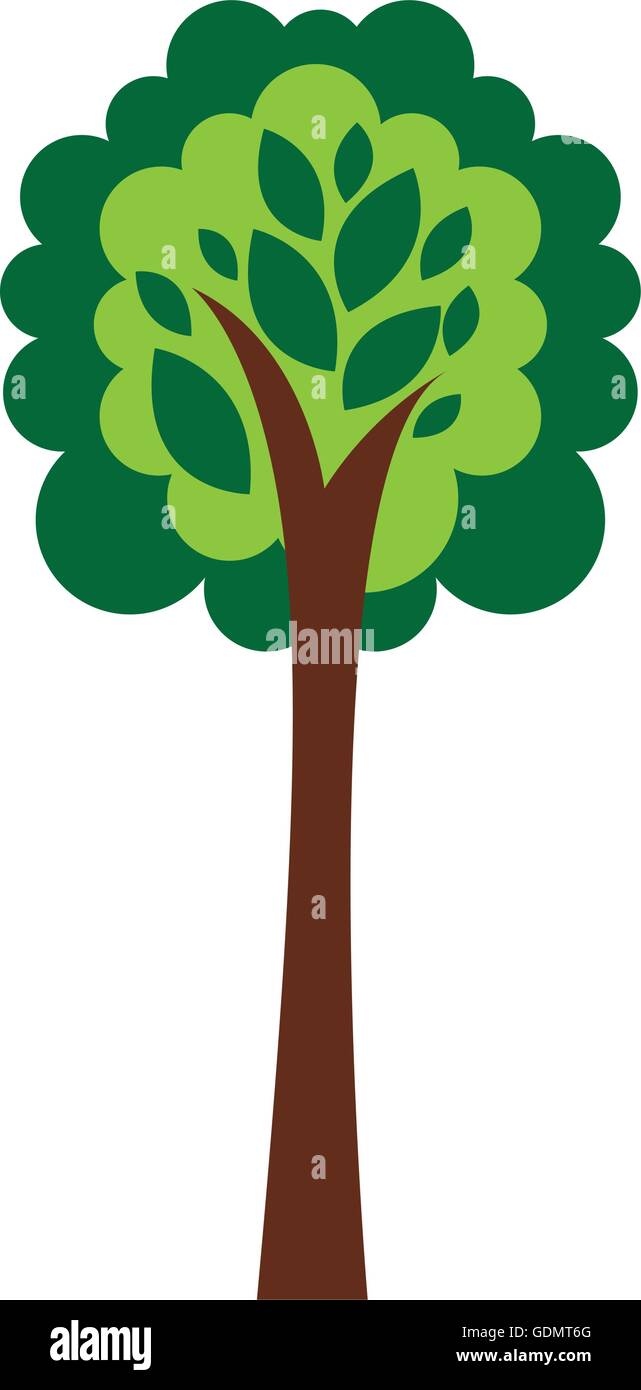 tree plant eco icon Stock Vector Image & Art - Alamy