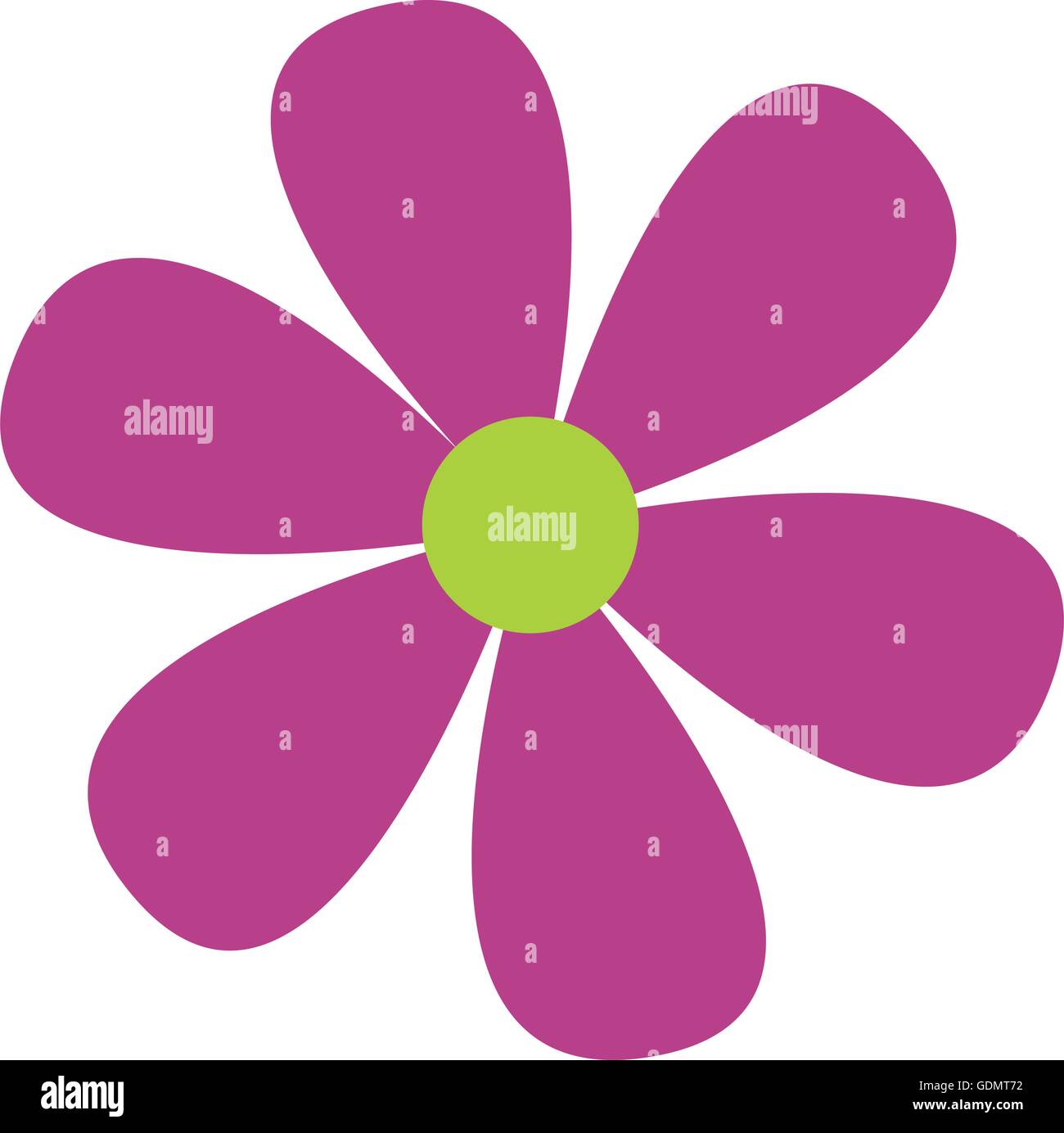 purple flower floral icon Stock Vector Image & Art - Alamy
