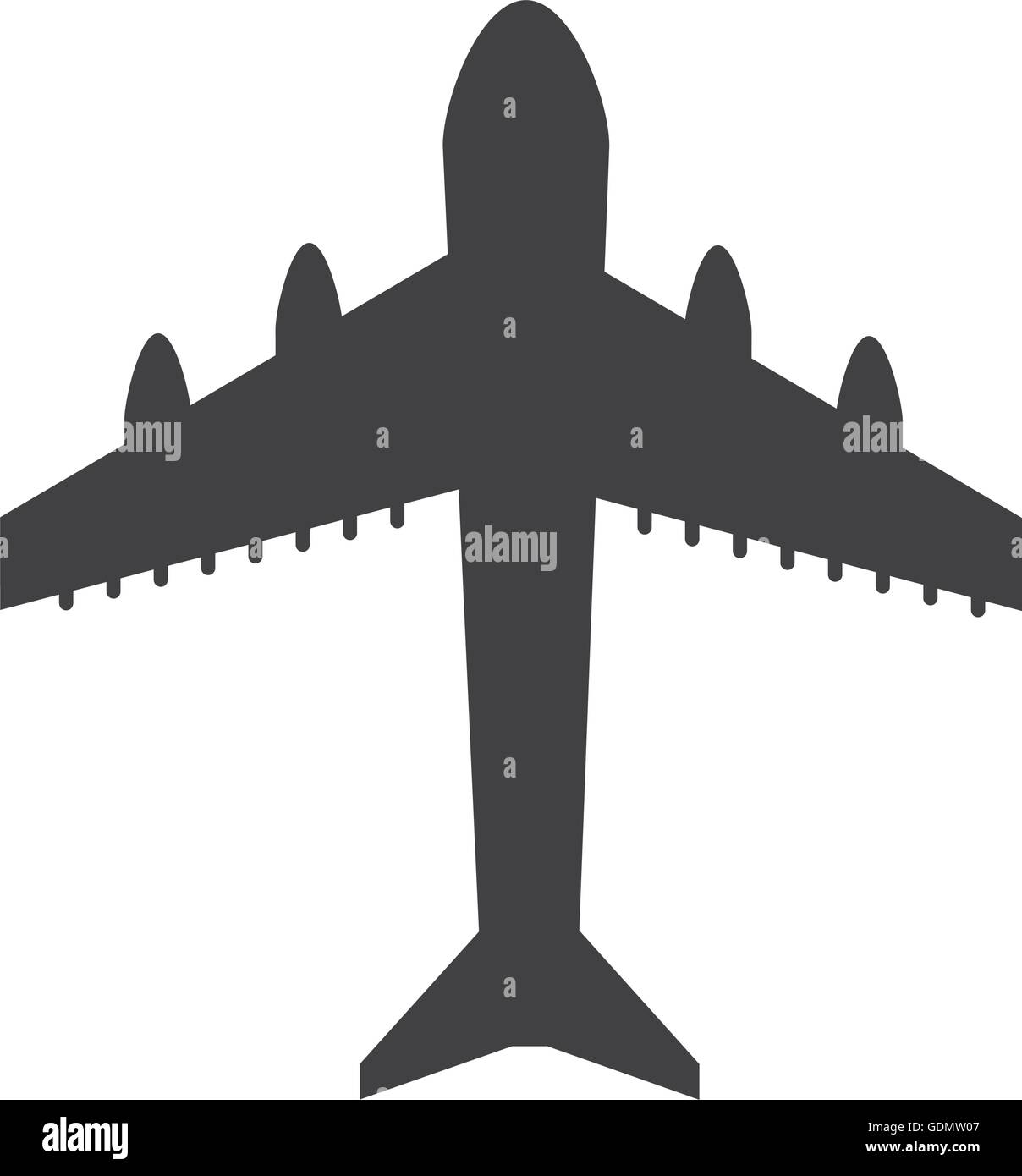 plane airplane flying icon Stock Vector Image & Art - Alamy