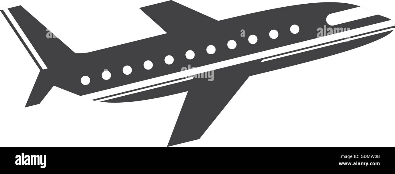 plane airplane flying icon Stock Vector Image & Art - Alamy