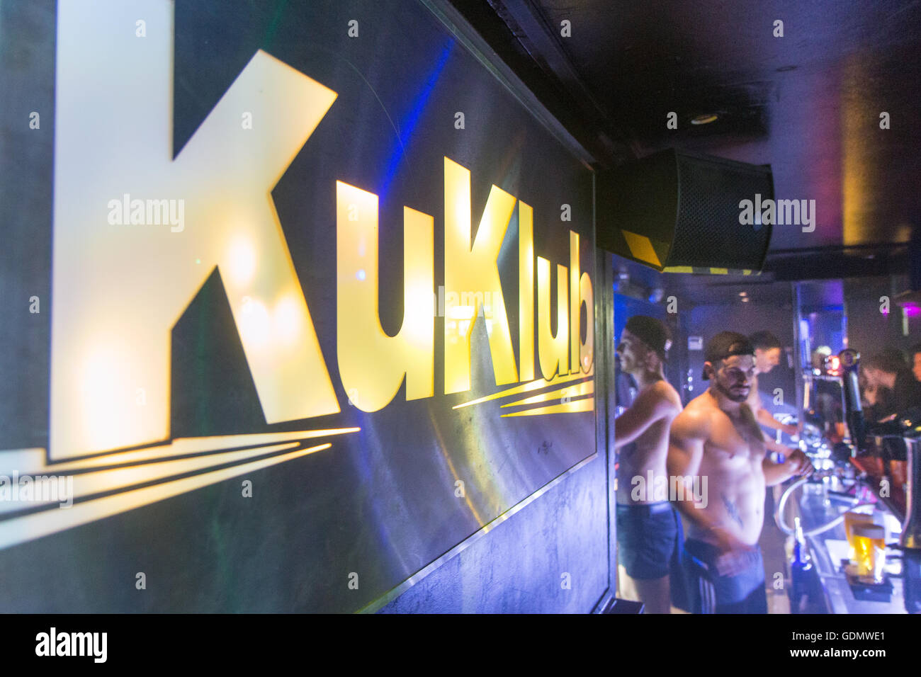 Ku Klub at Ku Bar Stock Photo