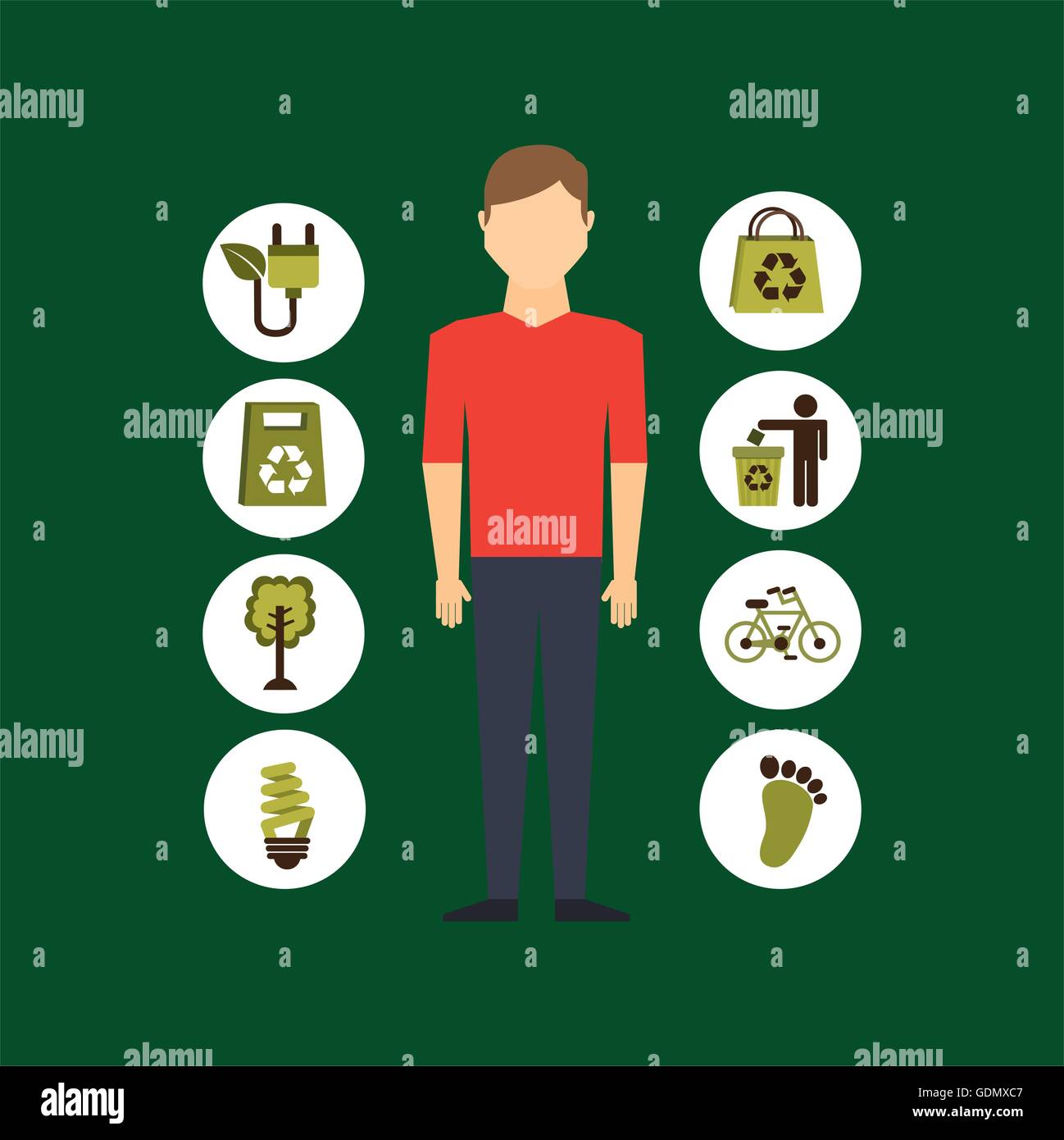 ecology enviromental eco nature Stock Vector Image & Art - Alamy