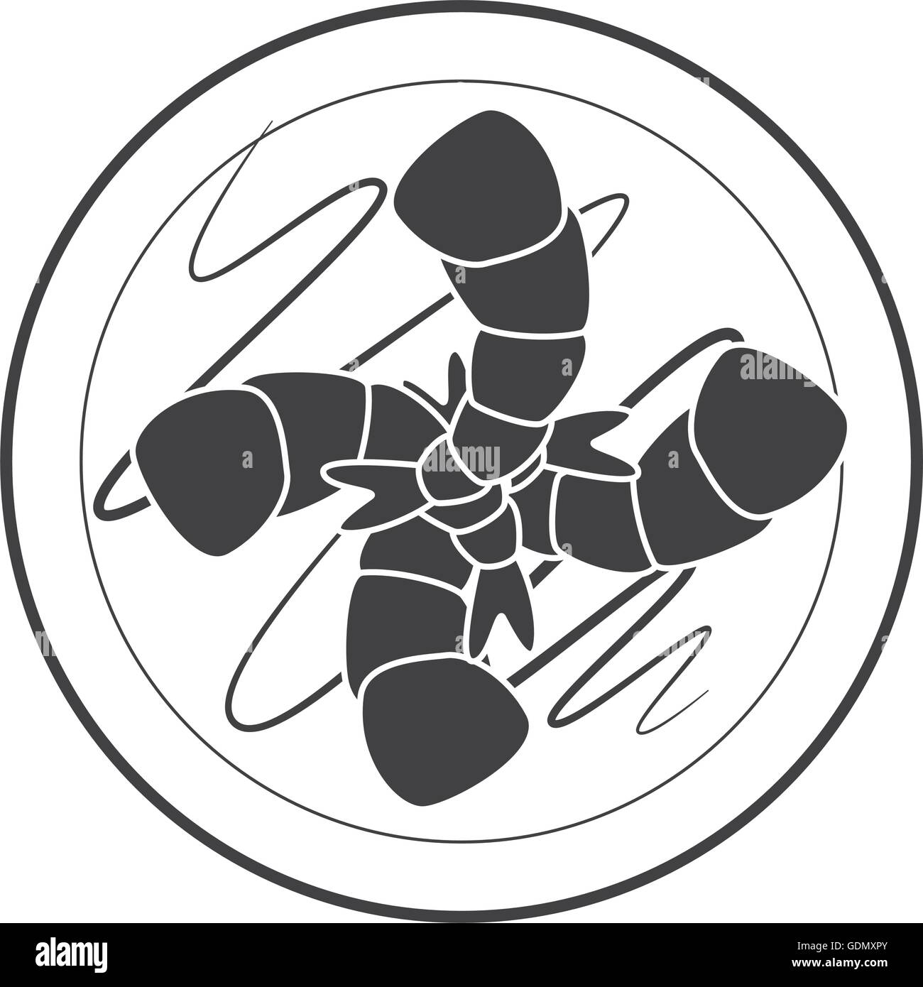 Dark theme restaurant Stock Vector Images - Alamy