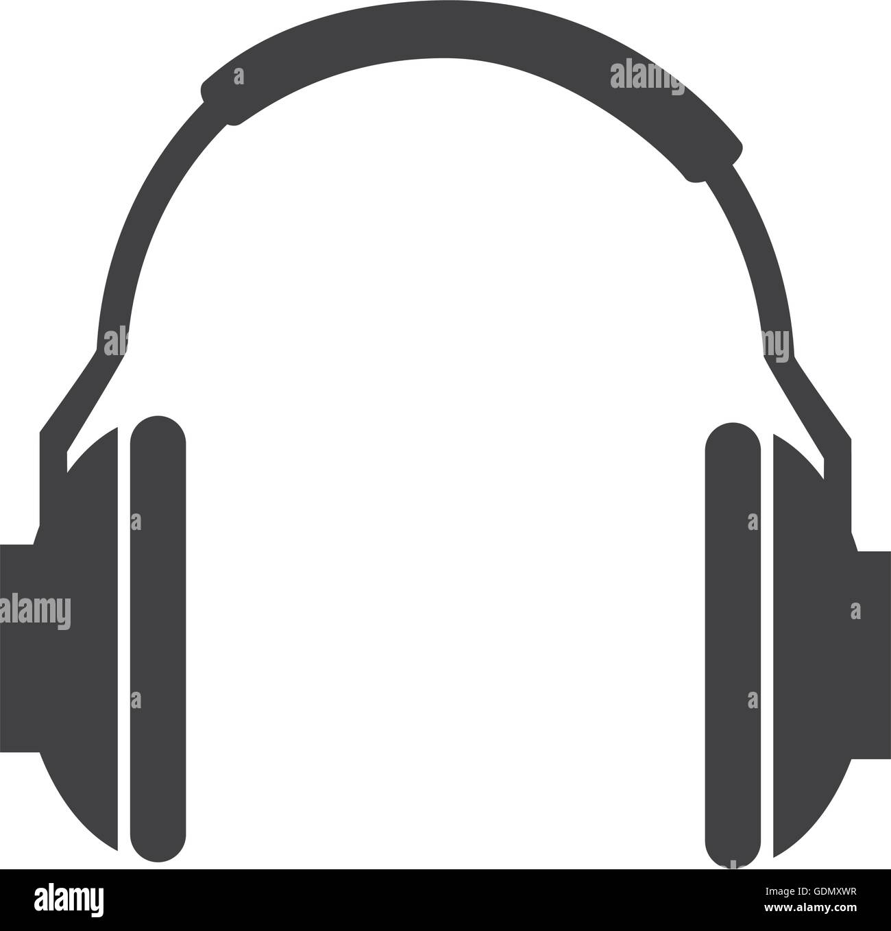 Music headphones technology icon, vector illustration icon Stock Vector ...