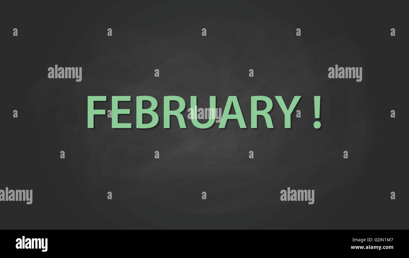 Featured image of post February Month Graphic / Abstract graphic monochrome design on a white, can use for posters cards, stickers, illustrations, as decorative element.