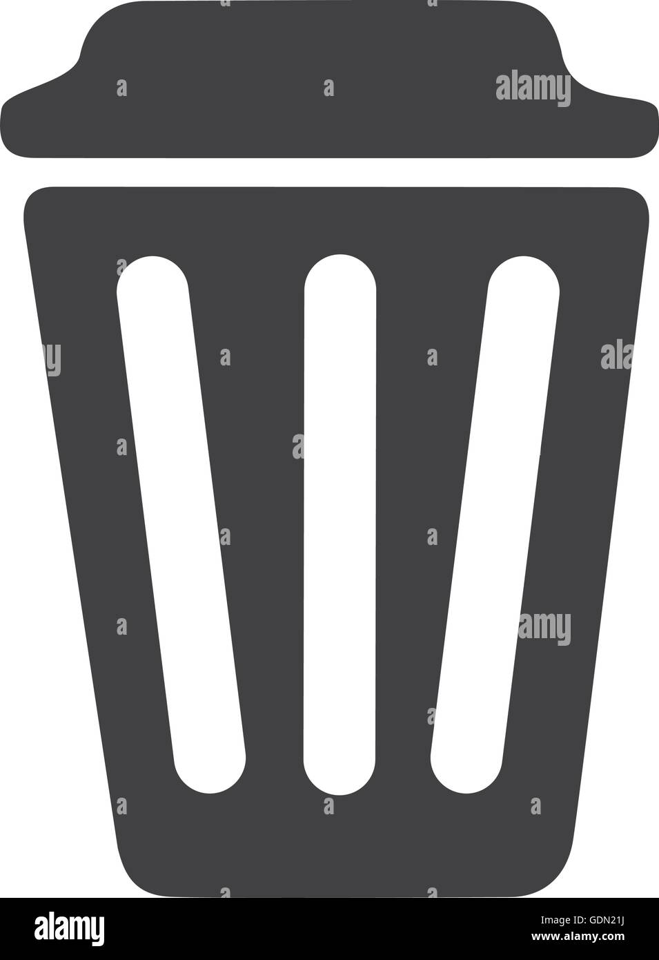 trash can delete icon vector illustration Stock Vector Image & Art Alamy