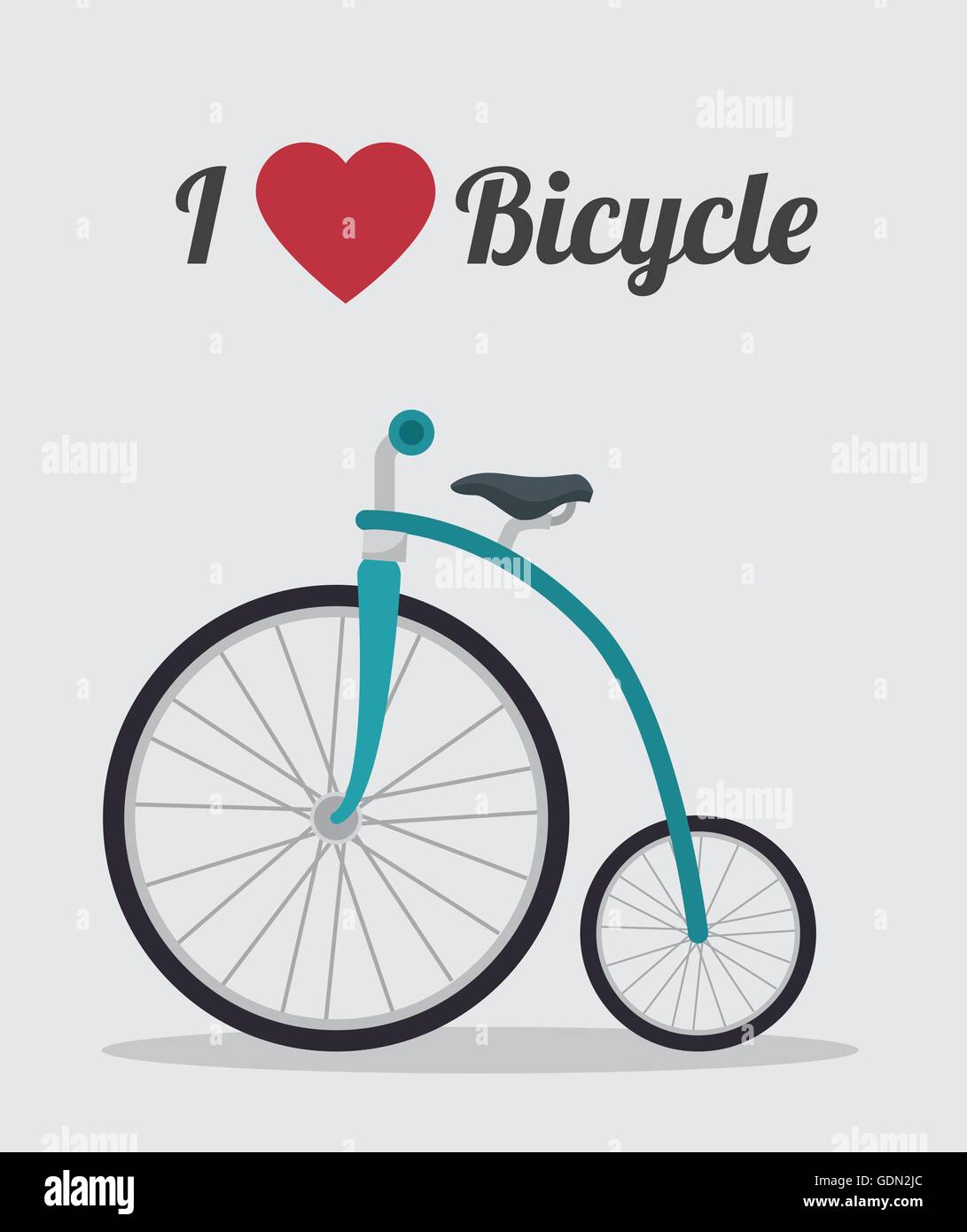 vintage Bicycle isolated icon design Stock Vector Image & Art - Alamy