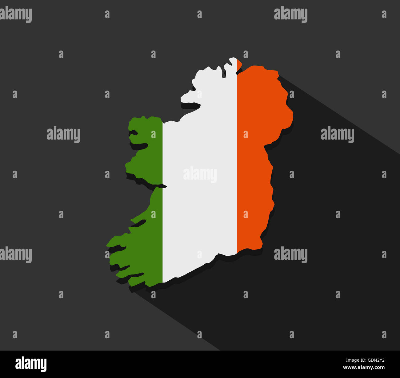 Map Of Ireland GDN2Y2 