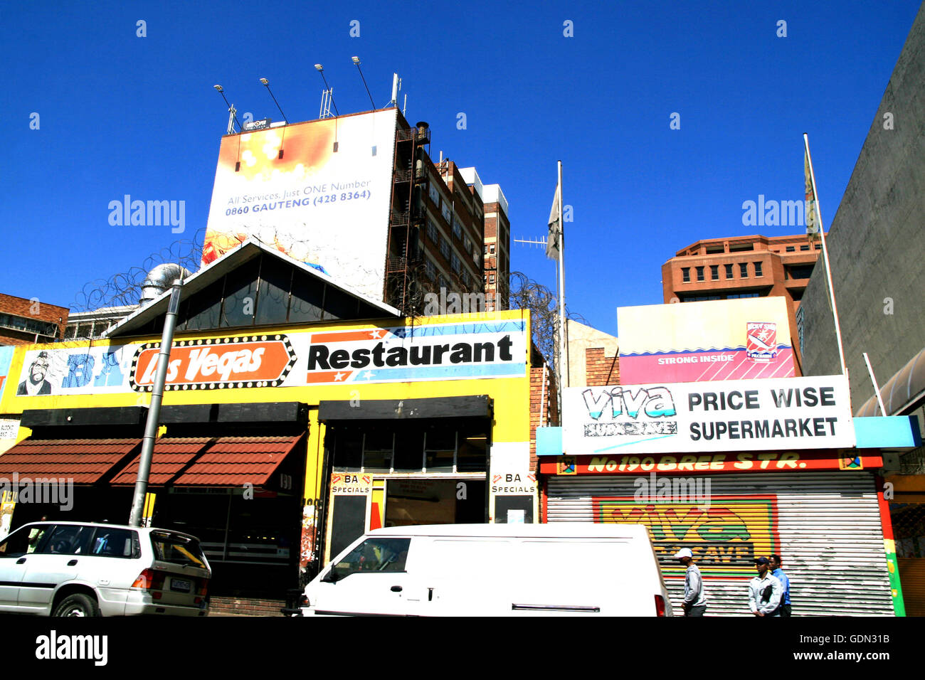 Street Scene, Johannesburg Downtown, South Africa Stock Photo Alamy