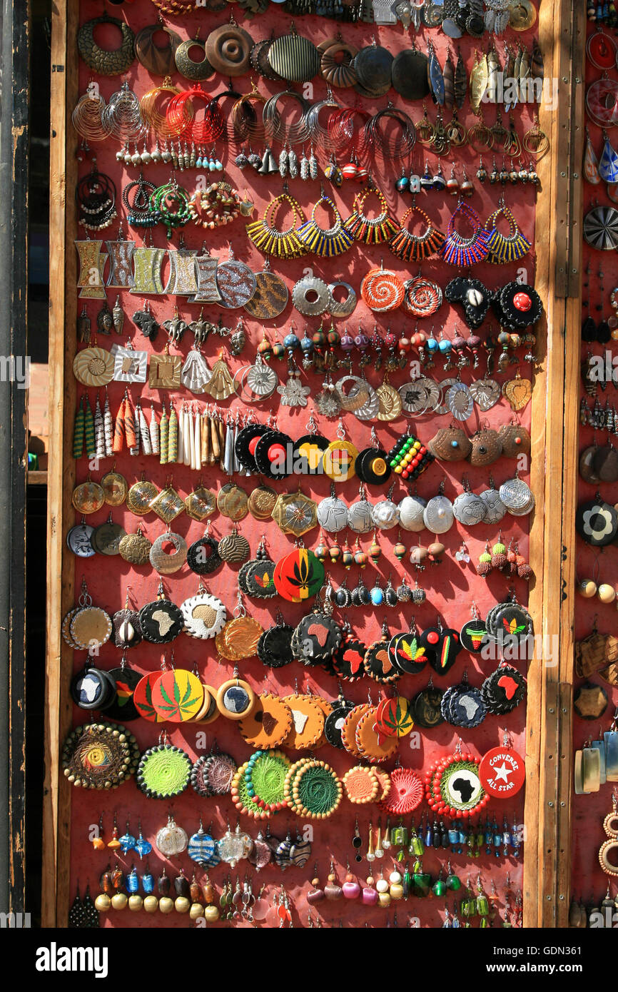 Souvenirs in front of The Market Theatre, Johannesburg, Gauteng, South