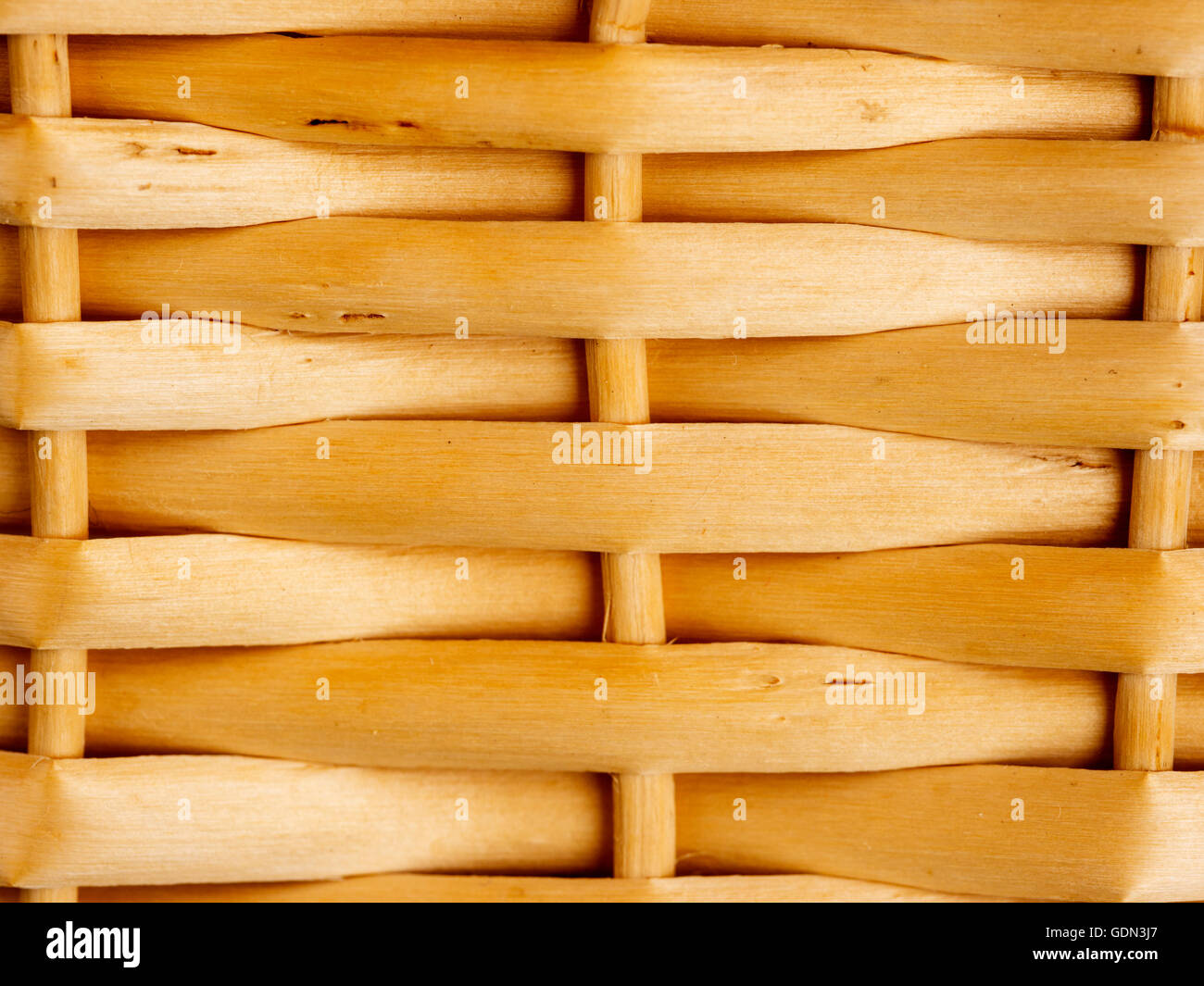 Yellow wicker texture as background Stock Photo