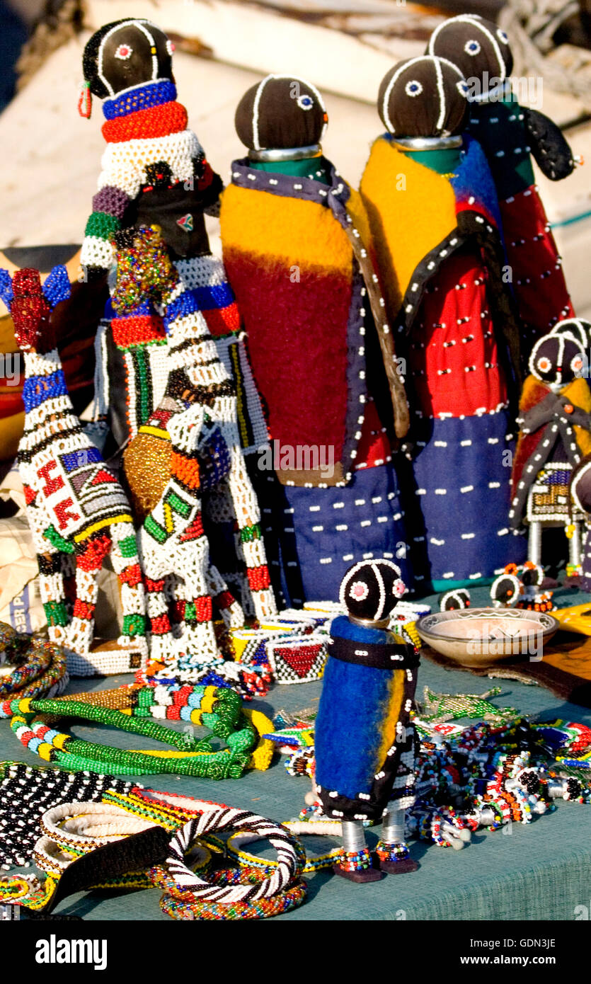 Ndebele craft for sale South Africa Stock Photo Alamy