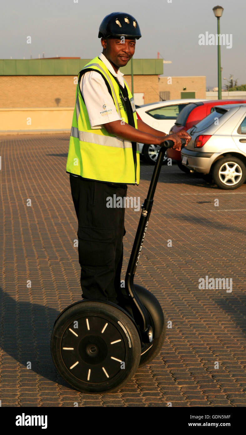 Parking Attendant at Sandton City, Johannesburg, Gauteng, South Africa