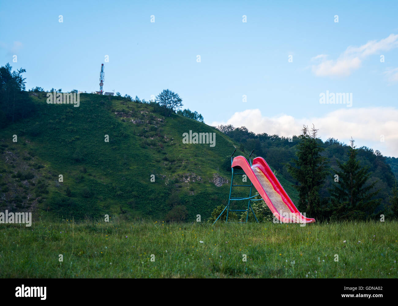 House slide hill hires stock photography and images Alamy