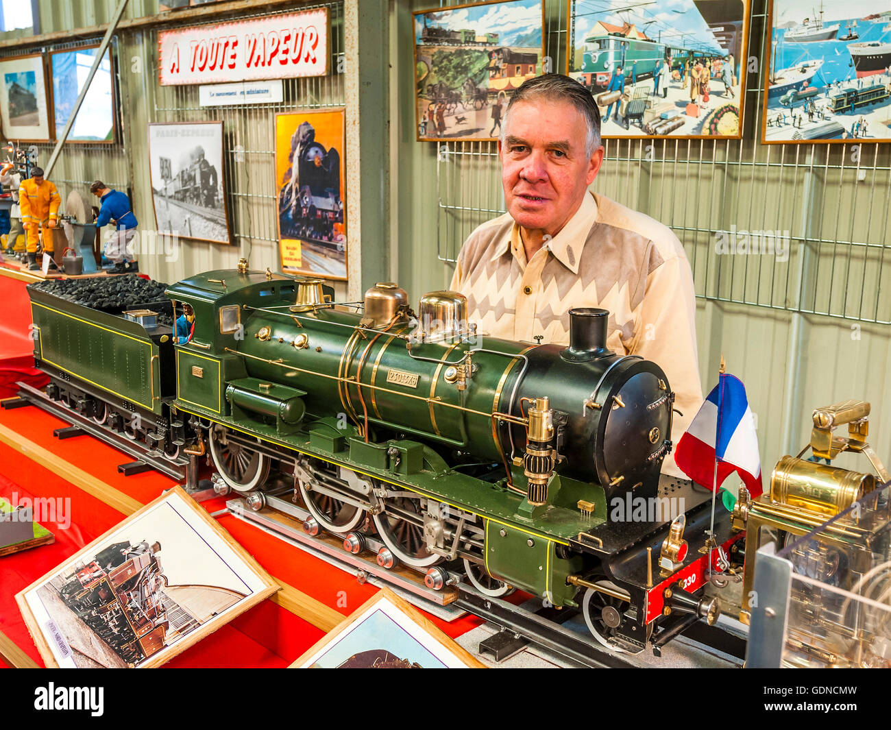 Model railway exhibition display france hi-res stock photography and ...