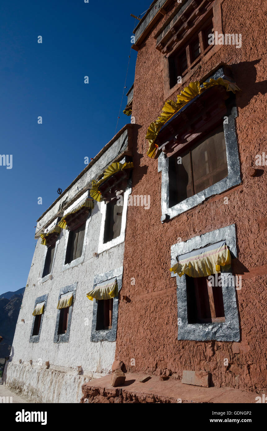 Tsemo Maitreya Temple, Leh, Ladakh,  Jammu and Kashmir, India Stock Photo