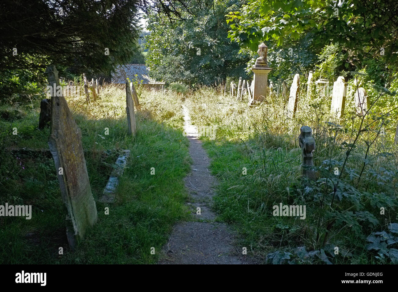 A cemetery in Penryn, Cornwall Stock Photo Alamy