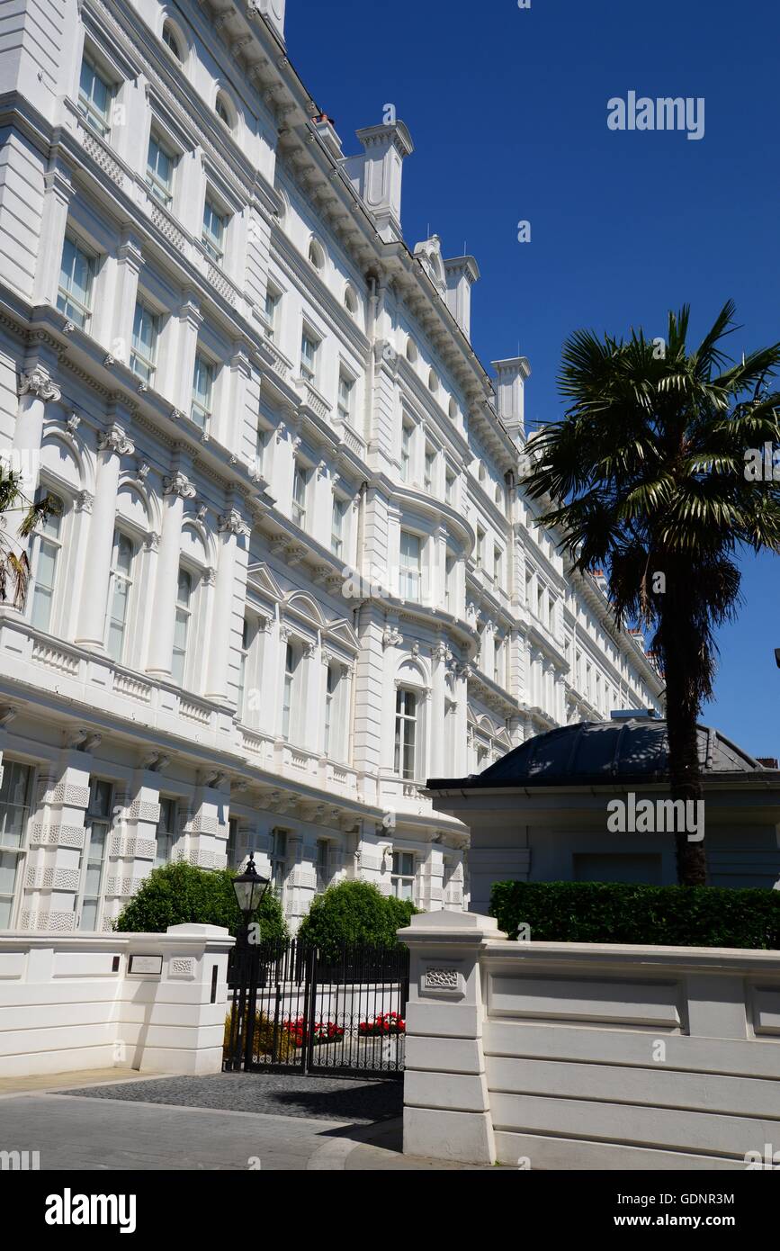 Apartments in Lancaster Gate overlooking Hyde Park, London, England, UK Stock Photo Alamy