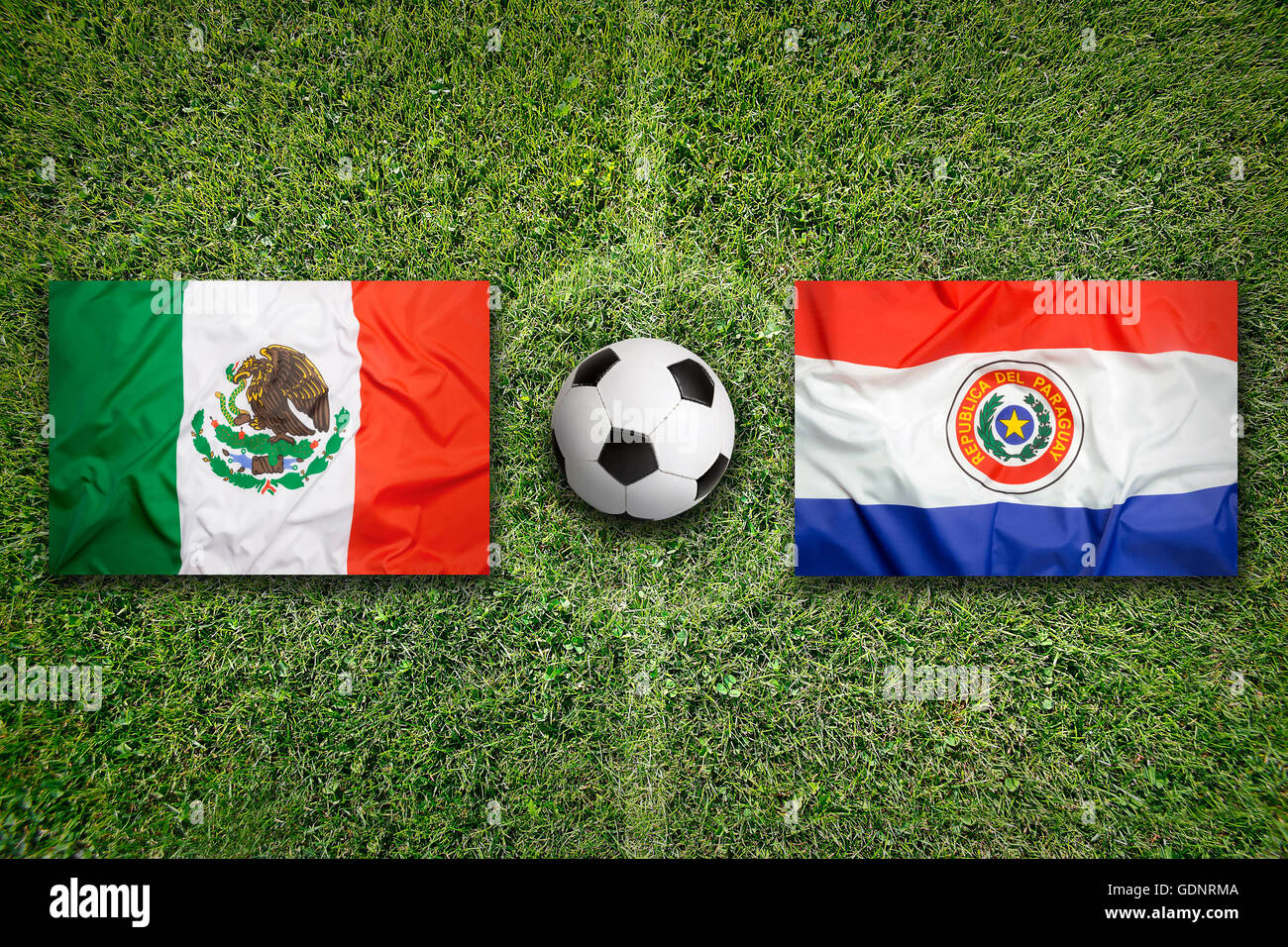 Mexico vs paraguay hires stock photography and images Alamy