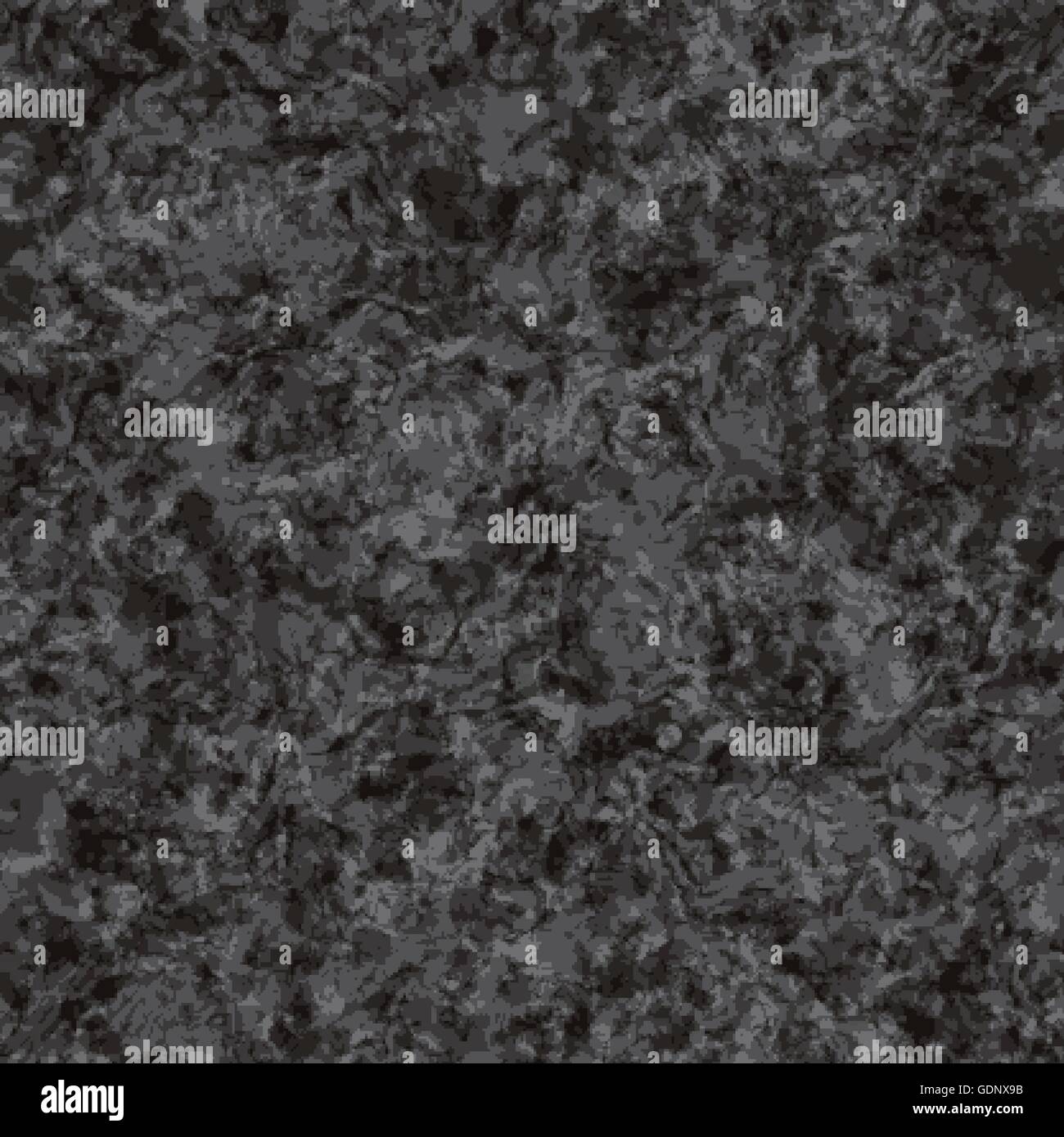 abstract black marble seamless texture vector background Stock Vector