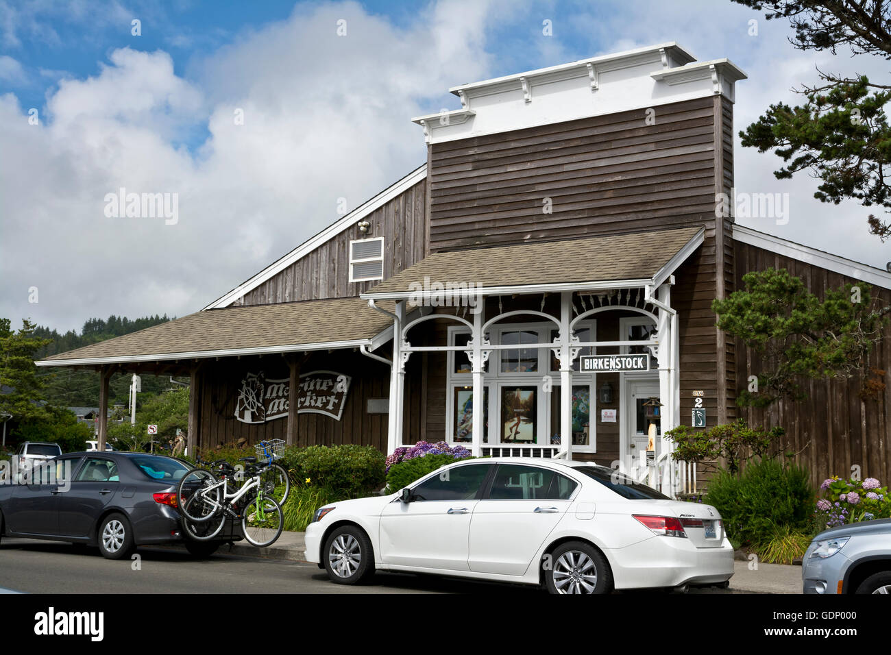 Birkenstock store in Cannon Beach, Oregon Stock Photo - Alamy