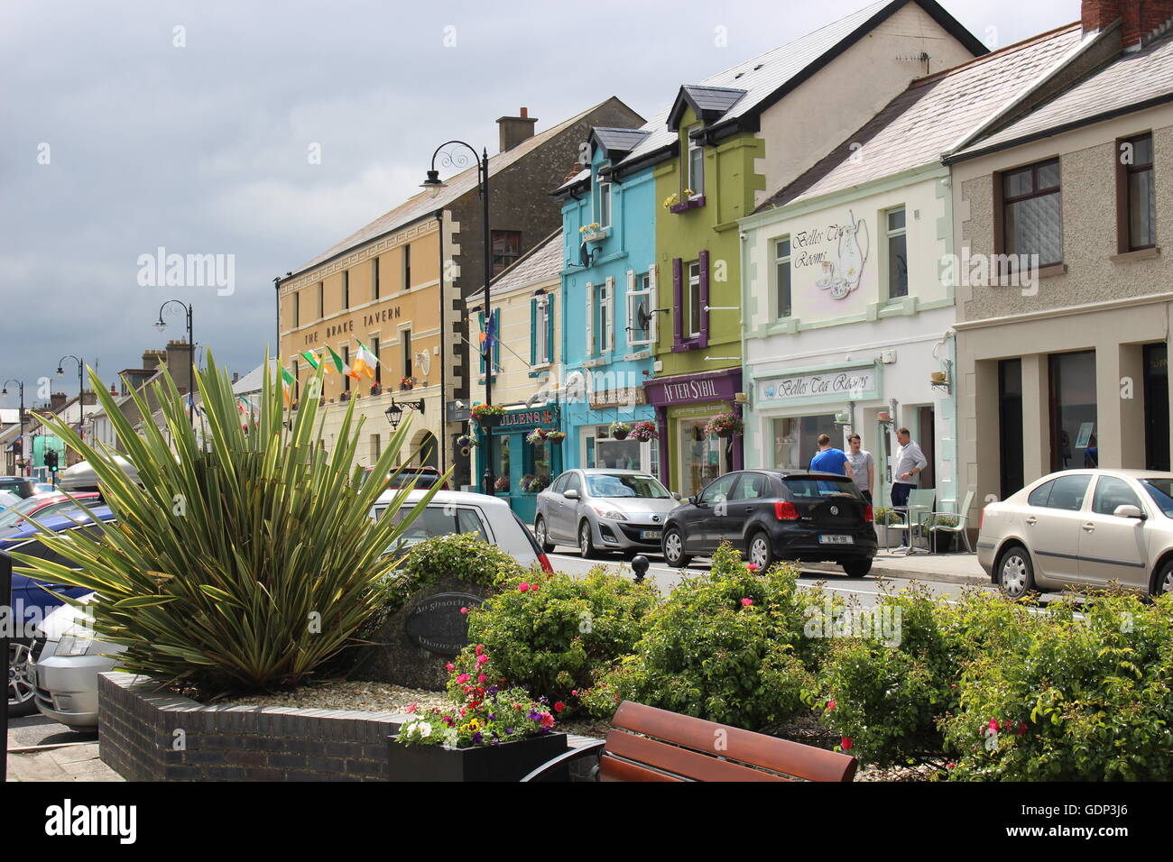 Irish village, Blackrock, Ireland Stock Photo Alamy