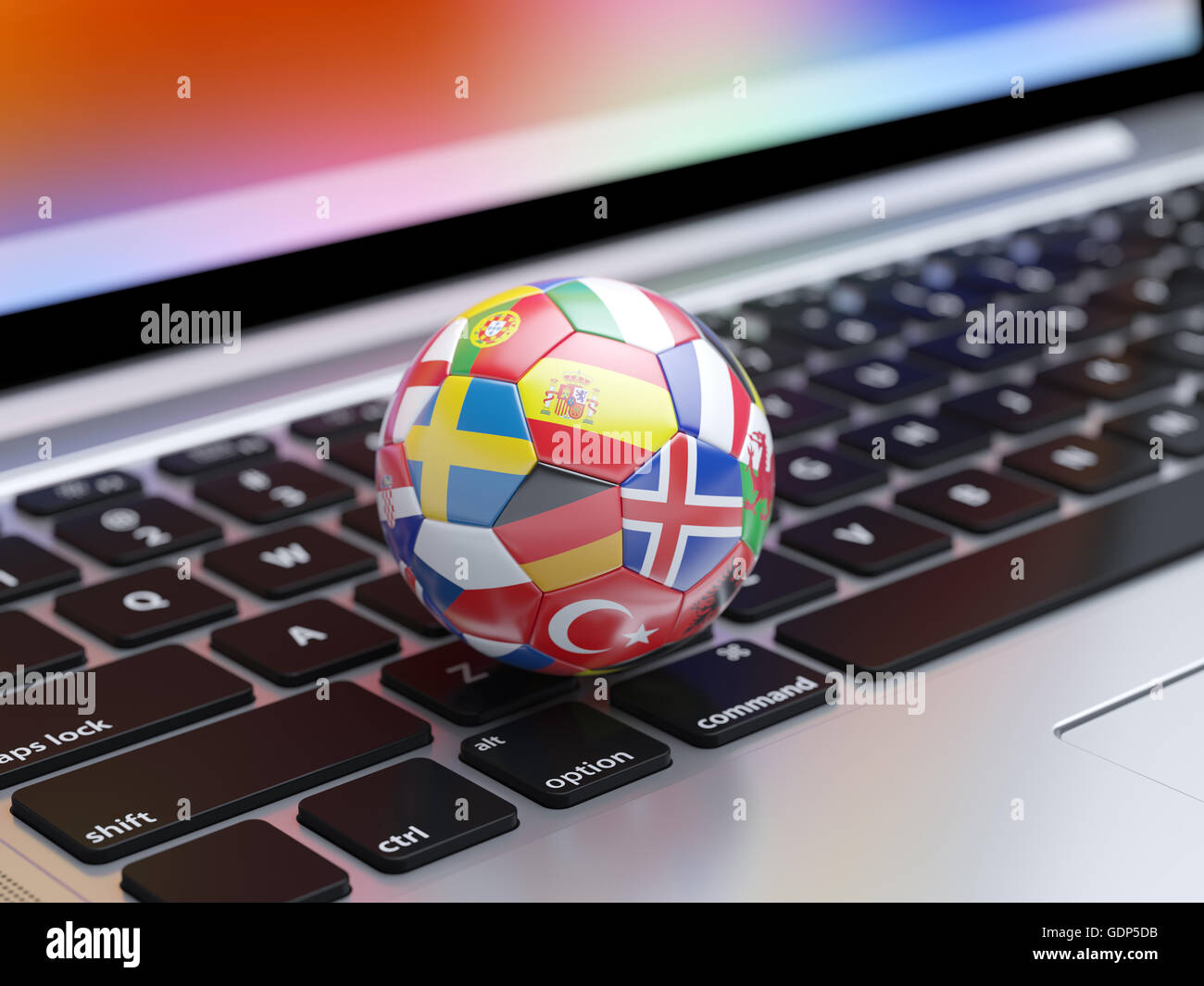 Football translation on computer hi-res stock photography and images ...