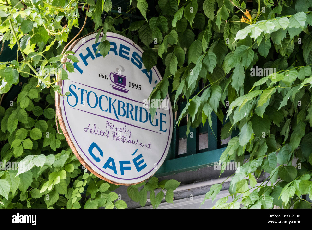 Theresa's Cafe, formerly Alice's Restaurant, on Main Street in
