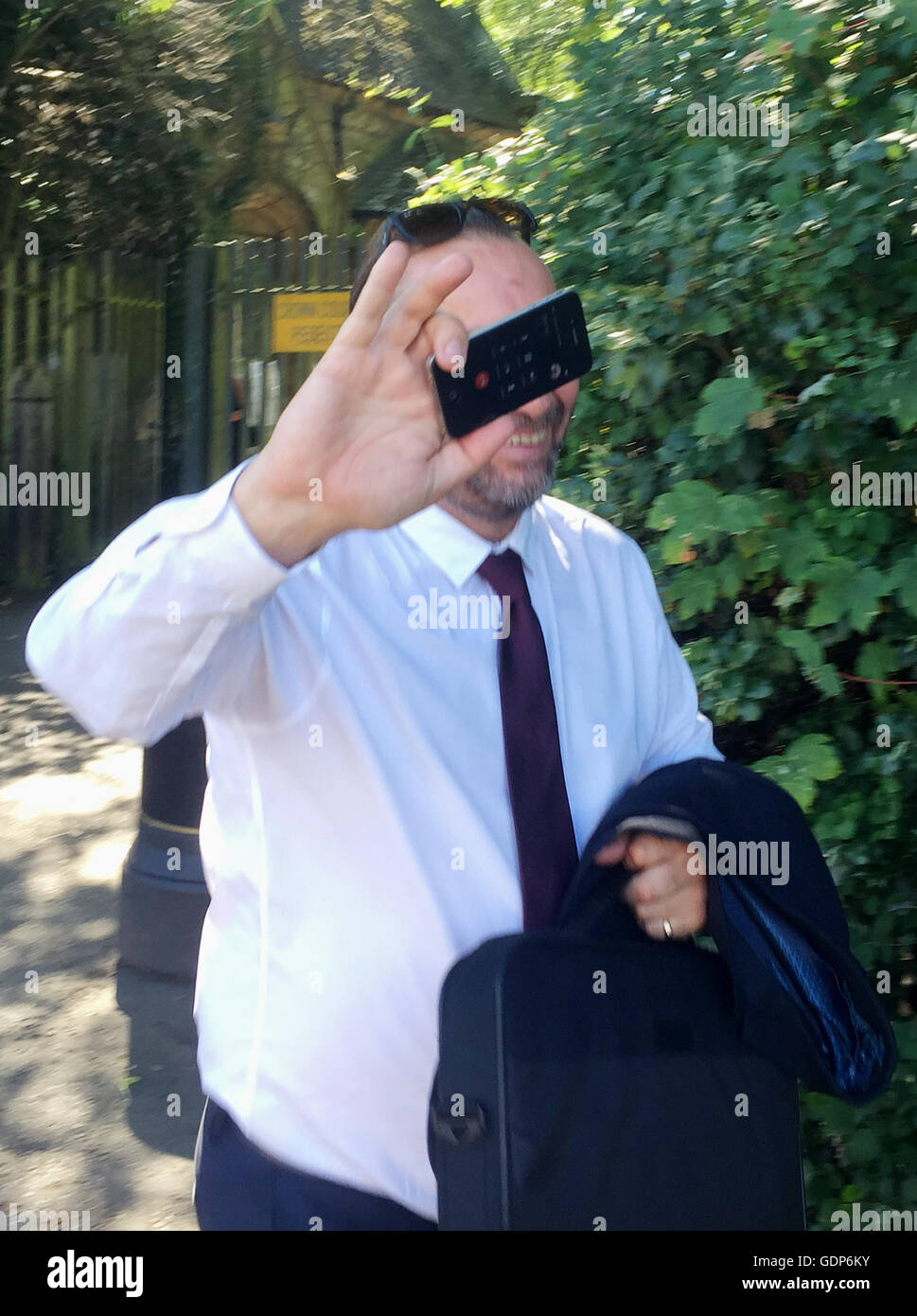 BEST QUALITY AVAILABLE Stephen Ackerman, 48, of Essex, appearing at Snaresbrook Crown Court accused of defrauding ex-West Ham manager Sam Allardyce and 12 other players and staff, including England striker Andy Carroll, out of thousands of pounds by selling them hampers which were never delivered in December 2014. Stock Photo