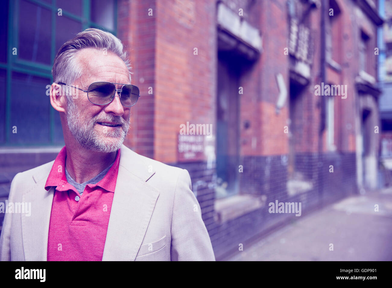 Man walking away suit hi-res stock photography and images - Alamy