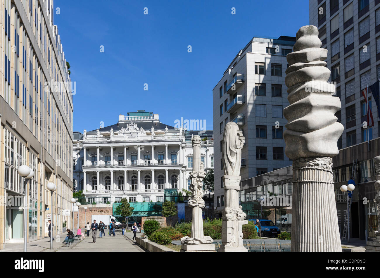 Wien, Vienna: Hotel Palais Coburg, Austria, Wien, 01. Stock Photo