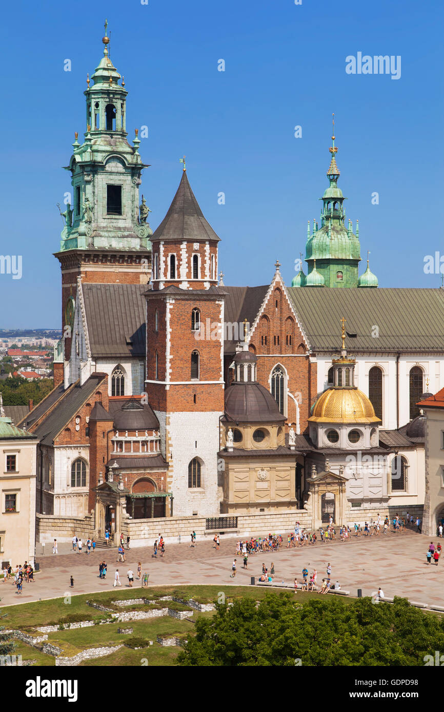 Wawel Cathedral in Krakow, Poland Stock Photo Alamy