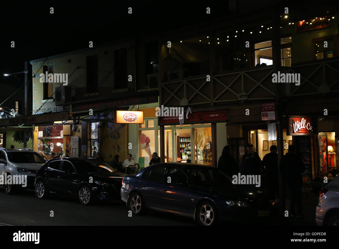 Eateries, restaurants and coffee shops along Glebe Point Road, Glebe in