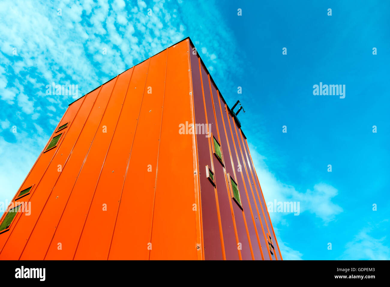 Miner oil rig tower Stock Photo - Alamy