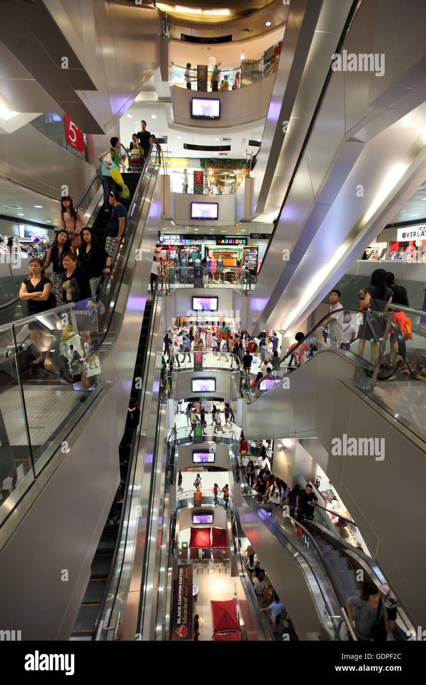 The Platinum Fashion Mal In The Shopping Mall In The Siam Square