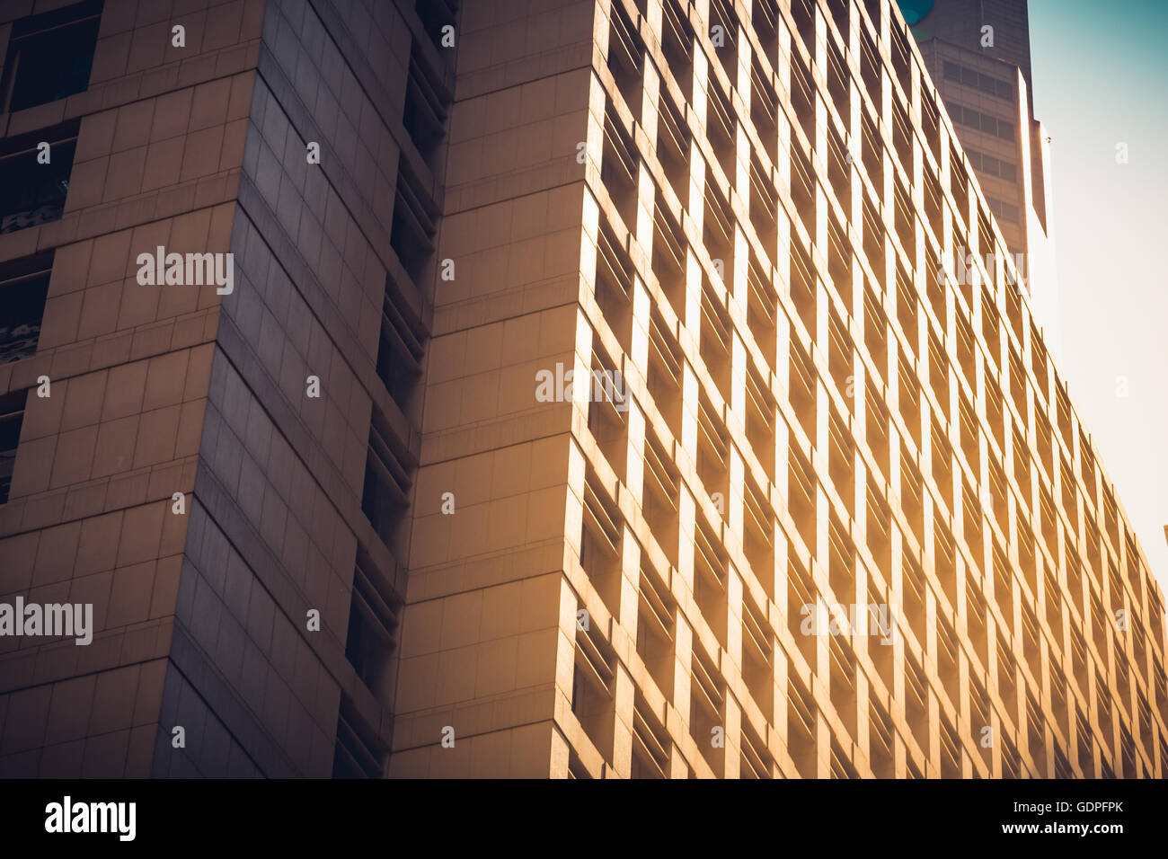 Modern Commercial building close up Stock Photo - Alamy