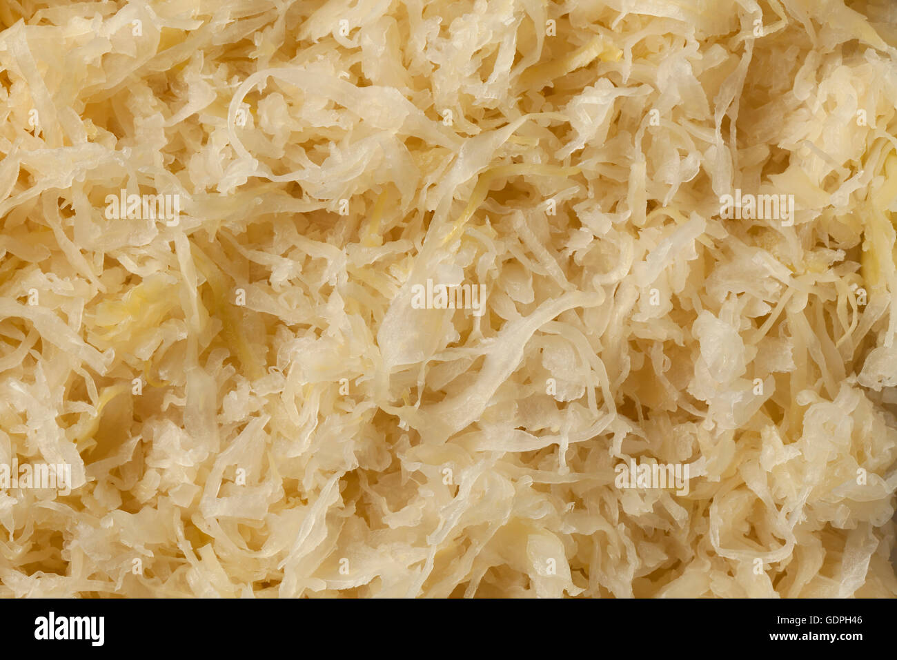 Preserved sauerkraut full frame Stock Photo
