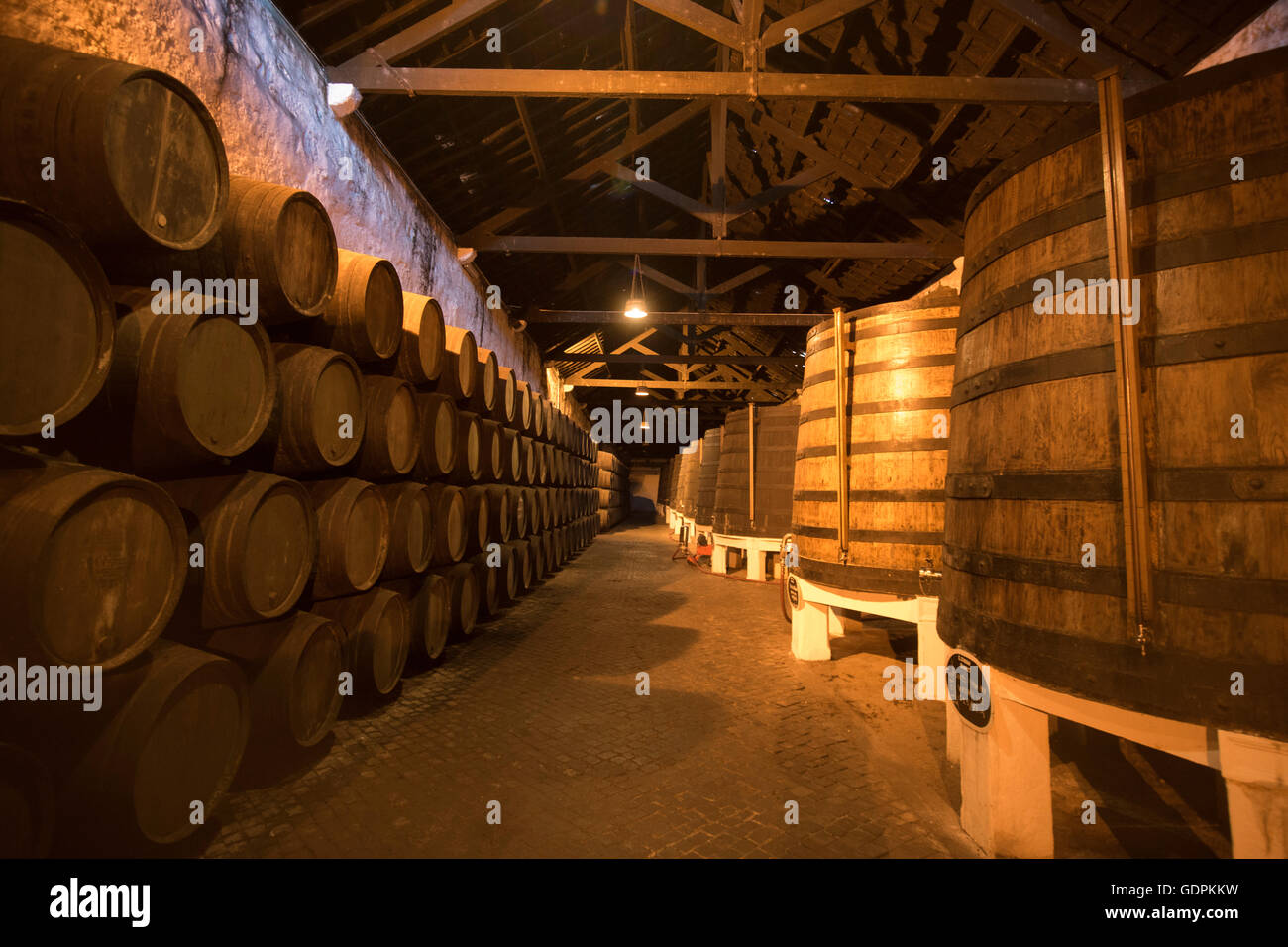 one of the Port wine Cellar of Ferreira at the waterfront on the Douro