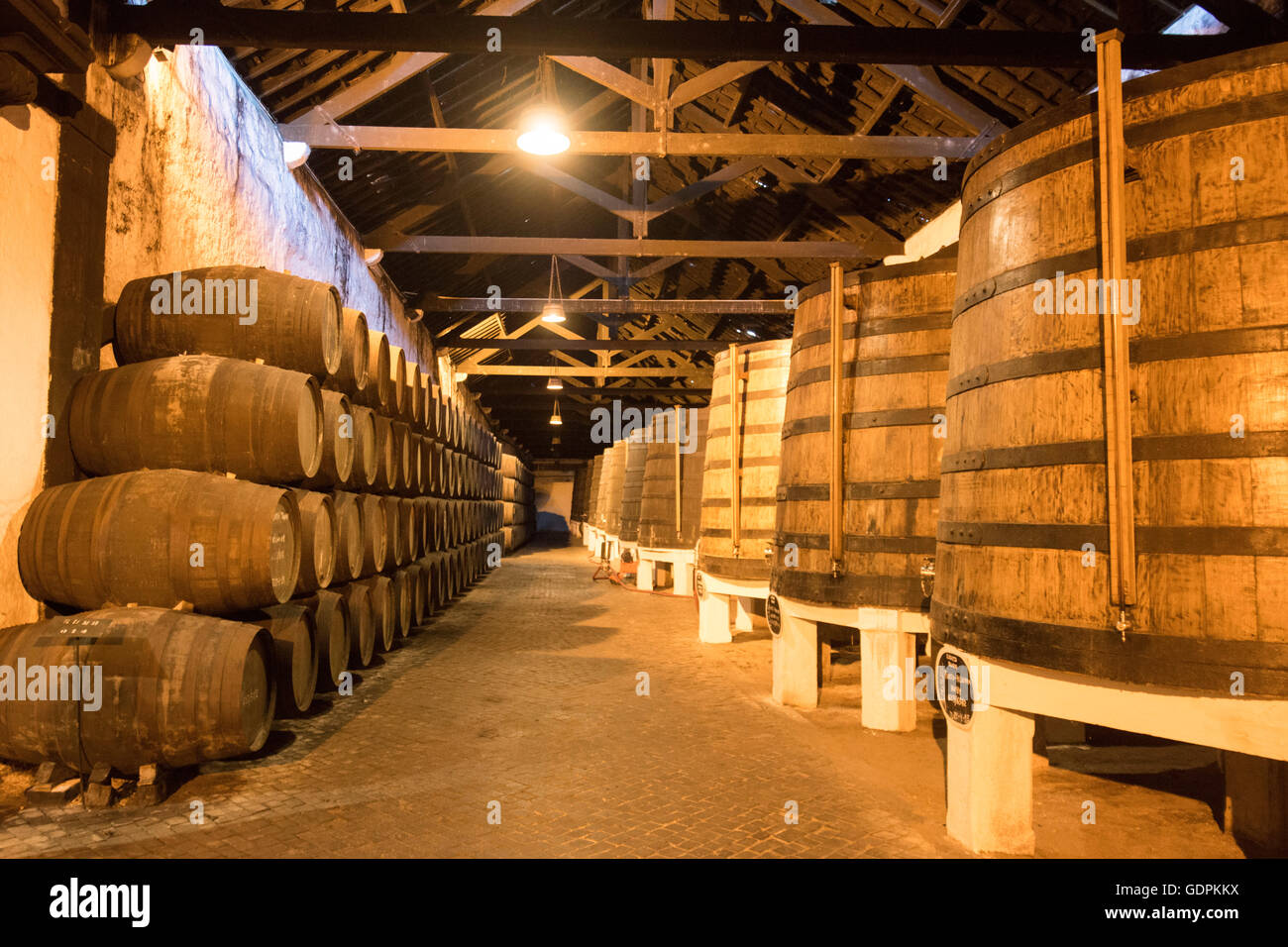 one of the Port wine Cellar of Ferreira at the waterfront on the Douro