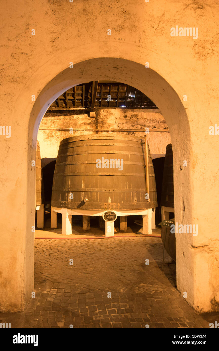 one of the Port wine Cellar of Ferreira at the waterfront on the Douro